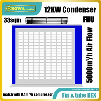 12KW U-formos dėžutė kondensatorius rungtynes su 9.4 m3, o/h arba 4HP oro kondicionieriaus kompresorių 3-in-1 šilumos siurbliai, oro kondicionieriai