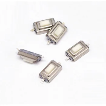 200pcs/daug 3*6*2.7 mm 2 pin SMD Mygtukas Jungiklis 3x6x2.5mm Tact Switch Skystųjų Kristalų