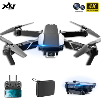 2022 Naujas S62 Mini Drone 4K Dual HD Kamera, WiFi FPV Oro Slėgio Stabili Užveskite Profesionalus, Sulankstomas Quadcopter Vaikai RC Airplane