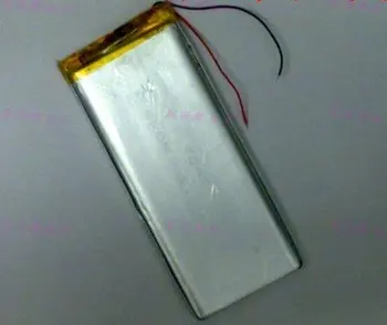 3,7 V ličio polimerų įkraunamą bateriją 803090 mobiliojo elektros įranga, GPS DVD baterija Li-ion Cell Li