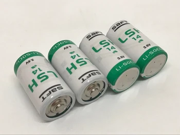 4pcs/daug SAFT LSH14 Dydis C 3,6 V 58000mAh Ličio LSH 14 Baterijos neįkraunamų PLC 