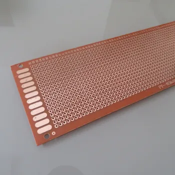 5vnt/daug vienoje Pusėje 6x20cm bakelite universalus eksperimento spausdintinių plokščių PCB Platine breadboard lochraster prototypin nauja