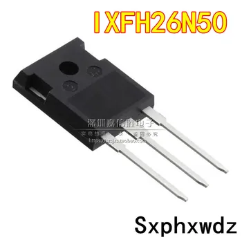 5VNT IXFH26N50 IXFH26N50Q 26N50 26A/500V TO-247 naujas originalus Galia MOSFET tranzistorius