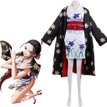 Anime Nico·Robin Cosplay Kostiumų Vienodas Kinomo Helovyno Karnavalas Kostiumas Japonų Stiliaus Kimono