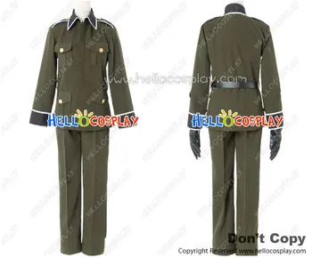 Ašis Įgaliojimus Hetalia APH Cosplay Vokietijos Karinės Uniformos Kostiumas H008