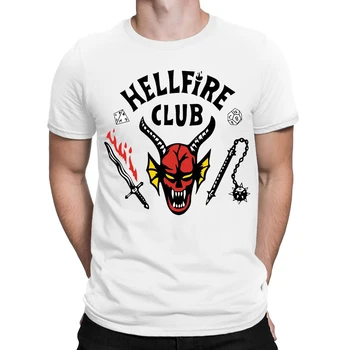 Hellfire Klubas Svetimas Dalykų Sezonas 4 T Shirt Cosplay Aukštyn kojom Marškinėlius Vienuolika Moterų T-shirt Vyrai Tee Marškinėliai Juokinga, Drabužiai Nauji