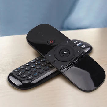 Oro Mouse Belaidė Klaviatūra ir Nuotolinio Valdymo 2.4 GHz Mini Infraraudonųjų spindulių Nuotolinio Mokymosi Kontrolės Micro USB Įkrovimo Android TV Box