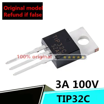 prekės 10VNT visiškai naujas originalus tikrą TIP32C TO-220 100V 3A PNP tranzistorius triode