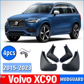 Priekiniai Galiniai 4pcs Volvo XC90 2015-2023 Mudguard Sparnas Purvo Atvartu Apsaugai Splash Mudflaps Automobilių Reikmenys Purvasargių