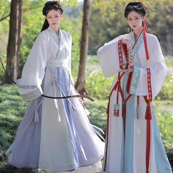Princesė Suknelė Moterims Jing Dinastijos Hanfu Cosplay Kostiumai Festivalis Drabužių Kinų Suknelė Pasakų Drabužius Etape Kostiumas DL9407