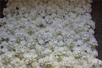 SPR Nemokamas Pristatymas 10vnt/daug Dirbtinio šilko rožė gėlių sienos su žalia bijūnas vestuvių fonas arch gėlių stalo apdailos