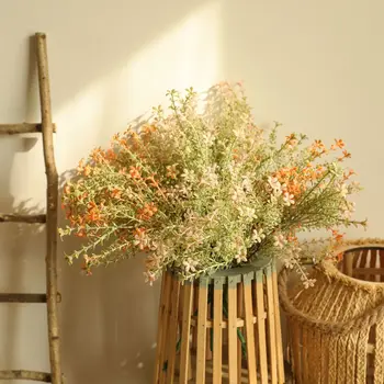 Plastikinis žolės Dirbtiniai augalai INS netikrą Gėlių kambarį dekoro plantas artificiales kambarį apdailos flores 1