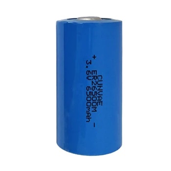 20PCS ER26500M ER26500 3,6 V C Tipo dujų skaitiklis ličio baterija Debitmatis, gamtinių dujų, Vandens skaitiklio baterijų 26500 6500mAh 2