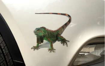 Automobilių stiliaus 3D Automobilių Lipdukas, Decal Gyvūnų Voras Gecko 