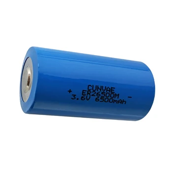20PCS ER26500M ER26500 3,6 V C Tipo dujų skaitiklis ličio baterija Debitmatis, gamtinių dujų, Vandens skaitiklio baterijų 26500 6500mAh 3