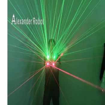 LED roboto Kostiumas /Šviesos kostiumai/ LED Robotas kostiumai/ programavimo duomenų valdytojas nustato šalmas 4