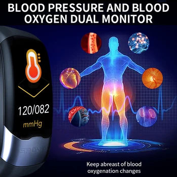 Vesmatity Smart Apyrankę HRV Širdies ritmas, Kraujo Spaudimo Monitorius 